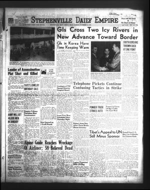 Stephenville Daily Empire (Stephenville, Tex.), Vol. 2, No. 51, Ed. 1 Tuesday, November 14, 1950