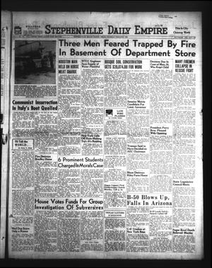 Stephenville Daily Empire (Stephenville, Tex.), Vol. 1, No. 144, Ed. 1 Thursday, March 23, 1950