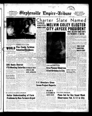 Stephenville Empire-Tribune (Stephenville, Tex.), Vol. 87, No. 6, Ed. 1 Friday, February 8, 1957