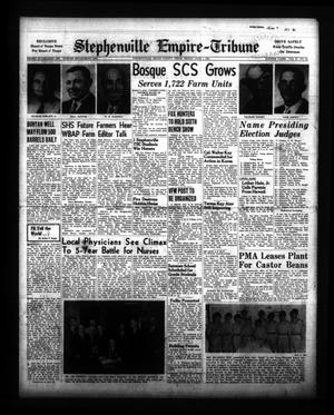 Primary view of object titled 'Stephenville Empire-Tribune (Stephenville, Tex.), Vol. 81, No. 22, Ed. 1 Friday, June 1, 1951'.
