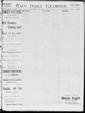 Waco Daily Examiner. (Waco, Tex.), Vol. 19, No. 219, Ed. 1, Tuesday, August 10, 1886