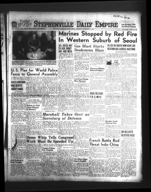 Stephenville Daily Empire (Stephenville, Tex.), Vol. 2, No. 13, Ed. 1 Thursday, September 21, 1950