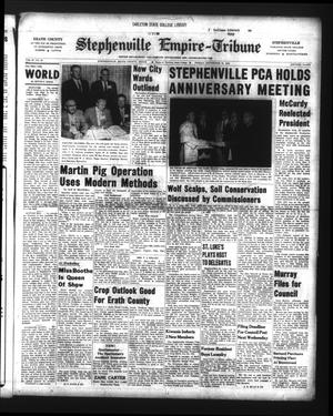 Primary view of object titled 'Stephenville Empire-Tribune (Stephenville, Tex.), Vol. 89, No. 36, Ed. 1 Friday, September 25, 1959'.