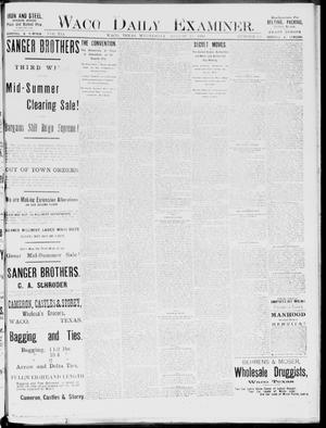 Waco Daily Examiner. (Waco, Tex.), Vol. 19, No. 220, Ed. 1, Wednesday, August 11, 1886