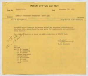[Letter from William H. Louviere to Herman Lurie, September 7, 1954]