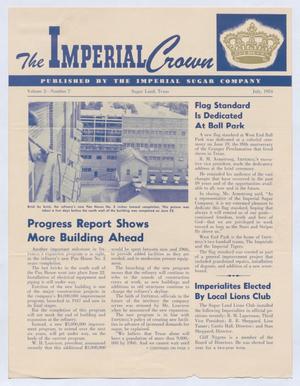 Primary view of object titled 'The Imperial Crown, Volume 2, Number 7, July 1954'.