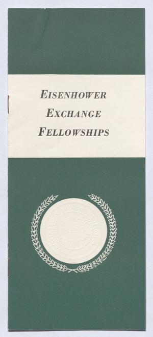 [Eisenhower Exchange Fellowships Brochure]