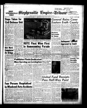 Primary view of object titled 'Stephenville Empire-Tribune (Stephenville, Tex.), Vol. 91, No. 47, Ed. 1 Friday, November 17, 1961'.