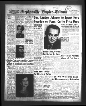 Stephenville Empire-Tribune (Stephenville, Tex.), Vol. 83, No. 45, Ed. 1 Friday, November 6, 1953