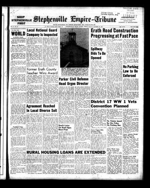 Primary view of object titled 'Stephenville Empire-Tribune (Stephenville, Tex.), Vol. 91, No. 43, Ed. 1 Friday, October 20, 1961'.