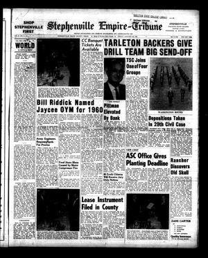 Primary view of object titled 'Stephenville Empire-Tribune (Stephenville, Tex.), Vol. 91, No. 3, Ed. 1 Friday, January 20, 1961'.