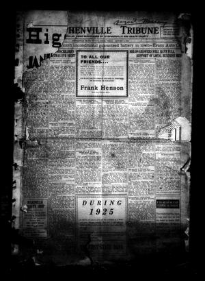 Primary view of object titled 'Stephenville Tribune (Stephenville, Tex.), Vol. [33], No. 2, Ed. 1 Friday, January 2, 1925'.