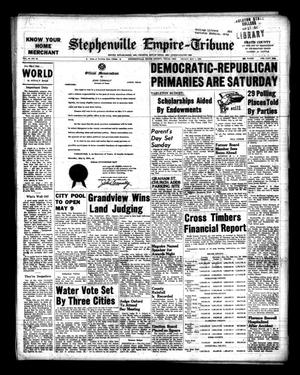 Primary view of object titled 'Stephenville Empire-Tribune (Stephenville, Tex.), Vol. 94, No. 22, Ed. 1 Friday, May 1, 1964'.