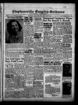 Primary view of object titled 'Stephenville Empire-Tribune (Stephenville, Tex.), Vol. 78, No. 40, Ed. 1 Friday, October 22, 1948'.