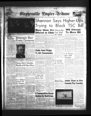 Stephenville Empire-Tribune (Stephenville, Tex.), Vol. 85, No. 12, Ed. 1 Friday, March 18, 1955