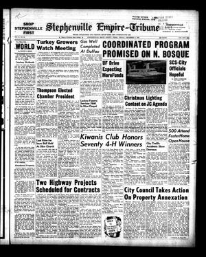 Primary view of object titled 'Stephenville Empire-Tribune (Stephenville, Tex.), Vol. 91, No. 50, Ed. 1 Friday, December 8, 1961'.