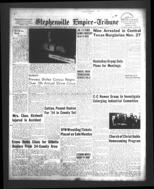Stephenville Empire-Tribune (Stephenville, Tex.), Vol. 83, No. 49, Ed. 1 Friday, December 4, 1953