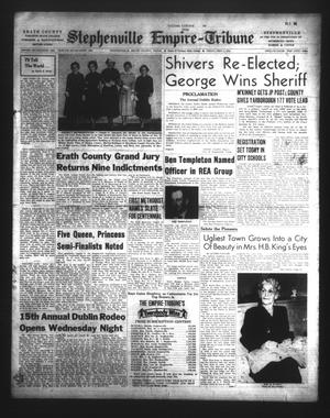 Primary view of object titled 'Stephenville Empire-Tribune (Stephenville, Tex.), Vol. [84], No. [35], Ed. 1 Friday, September 3, 1954'.