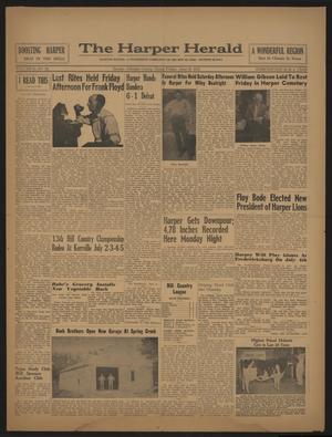 Primary view of object titled 'The Harper Herald (Harper, Tex.), Vol. 32, No. 26, Ed. 1 Friday, June 27, 1947'.