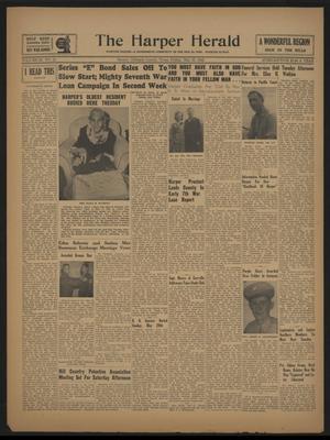 Primary view of object titled 'The Harper Herald (Harper, Tex.), Vol. 30, No. 21, Ed. 1 Friday, May 25, 1945'.
