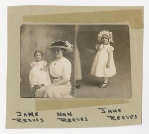 Primary view of object titled '[Portrait of Jane and Nan Reeves]'.