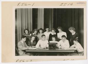 Primary view of object titled '[1948 - 49 Birdville Student Council]'.