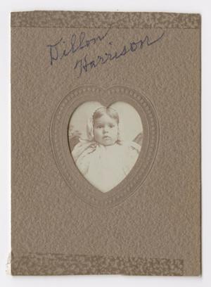 Primary view of object titled '[Baby Portrait of Dillon Harrison]'.