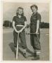 Photograph: [Two Teammates of the Fort Worth Cats]