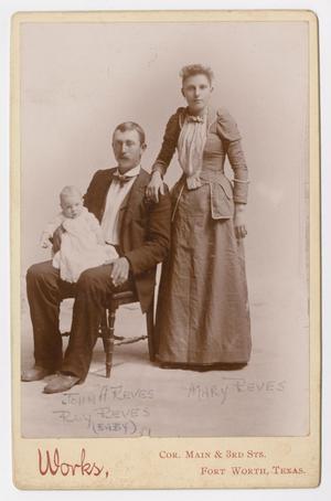 [Portrait of Mary, Roy, and John A. Reeves]