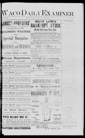 Waco Daily Examiner. (Waco, Tex.), Vol. 21, No. 65, Ed. 1, Saturday, February 4, 1888