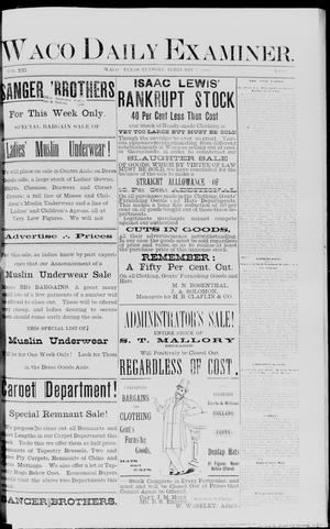 Waco Daily Examiner. (Waco, Tex.), Vol. 21, No. 68, Ed. 1, Tuesday, February 7, 1888