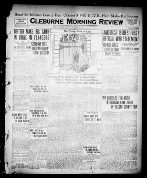 Cleburne Morning Review (Cleburne, Tex.), Ed. 1 Thursday, September 27, 1917