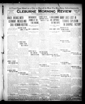 Primary view of object titled 'Cleburne Morning Review (Cleburne, Tex.), Ed. 1 Wednesday, April 11, 1917'.