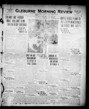 Primary view of object titled 'Cleburne Morning Review (Cleburne, Tex.), Ed. 1 Sunday, September 2, 1917'.