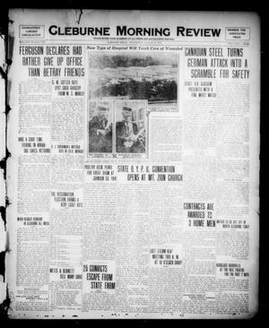 Primary view of object titled 'Cleburne Morning Review (Cleburne, Tex.), Ed. 1 Wednesday, August 22, 1917'.