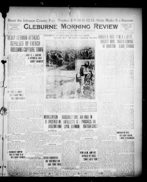 Cleburne Morning Review (Cleburne, Tex.), Ed. 1 Tuesday, September 25, 1917