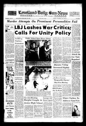 Levelland Daily Sun-News (Levelland, Tex.), Vol. 26, No. 354, Ed. 1 Thursday, November 2, 1967