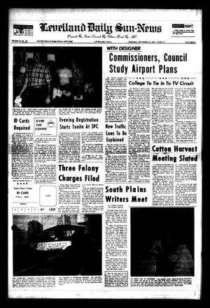 Levelland Daily Sun-News (Levelland, Tex.), Vol. 26, No. 349, Ed. 1 Thursday, September 14, 1967