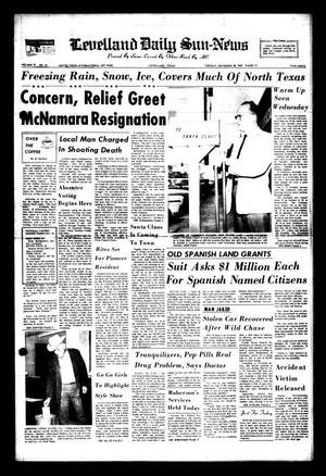 Levelland Daily Sun-News (Levelland, Tex.), Vol. 27, No. 43, Ed. 1 Tuesday, November 28, 1967