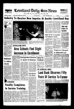 Levelland Daily Sun-News (Levelland, Tex.), Vol. 26, No. 346, Ed. 1 Sunday, September 10, 1967