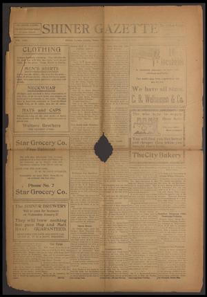 Shiner Gazette (Shiner, Tex.), Vol. 22, No. [29], Ed. 1 Thursday, April 1, 1915