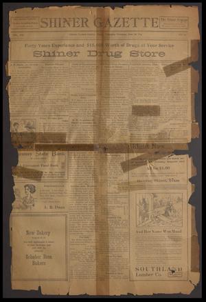 Shiner Gazette (Shiner, Tex.), Vol. 21, No. 42, Ed. 1 Thursday, June 25, 1914