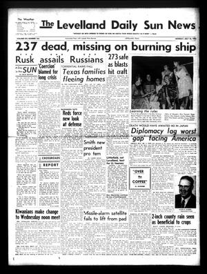 The Levelland Daily Sun News (Levelland, Tex.), Vol. 19, No. 166, Ed. 1 Monday, July 10, 1961