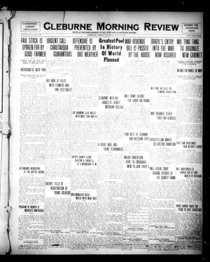 Primary view of object titled 'Cleburne Morning Review (Cleburne, Tex.), Ed. 1 Thursday, May 24, 1917'.