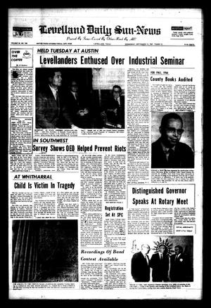 Levelland Daily Sun-News (Levelland, Tex.), Vol. 26, No. 348, Ed. 1 Wednesday, September 13, 1967