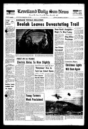 Levelland Daily Sun-News (Levelland, Tex.), Vol. 26, No. 354, Ed. 1 Thursday, September 21, 1967