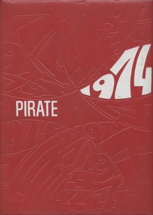 Primary view of object titled 'The Pirate, Yearbook of Old Glory High School, 1974'.