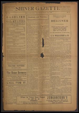 Shiner Gazette (Shiner, Tex.), Vol. 22, No. 38, Ed. 1 Thursday, June 3, 1915