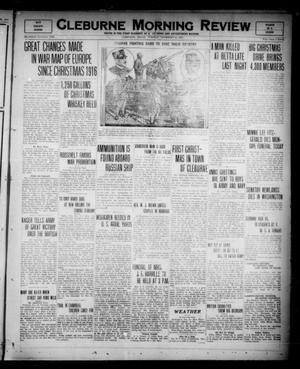 Primary view of object titled 'Cleburne Morning Review (Cleburne, Tex.), Ed. 1 Tuesday, December 25, 1917'.