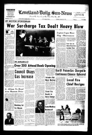 Levelland Daily Sun-News (Levelland, Tex.), Vol. 26, No. 331, Ed. 1 Tuesday, August 22, 1967